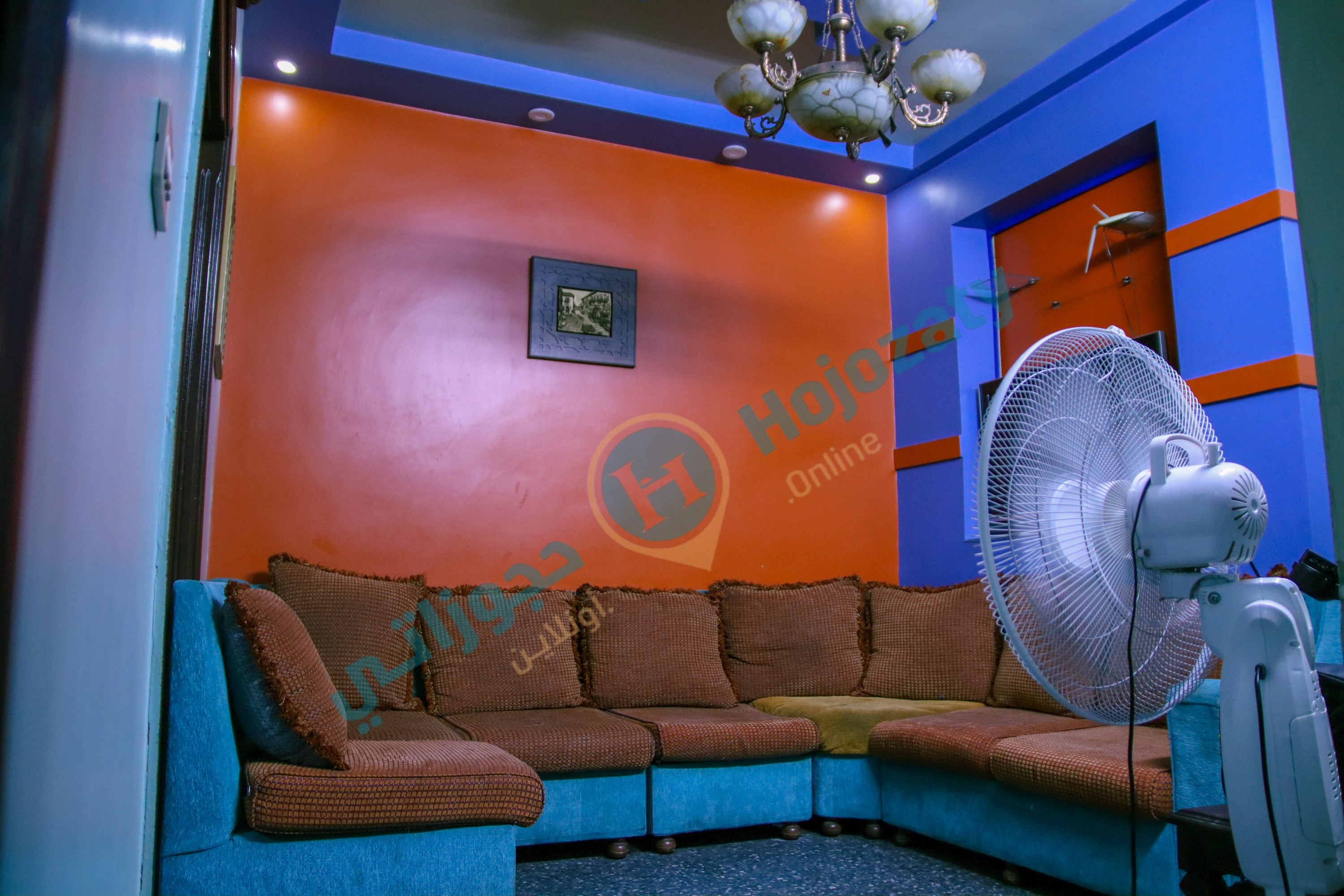 شقة النورس بناء عابدة طابق 1 فني شارع بغداد